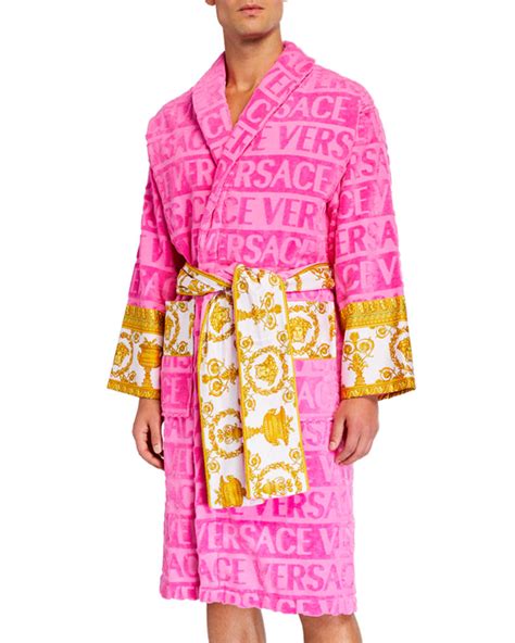 pink versace robe replica|versace robe men cheap.